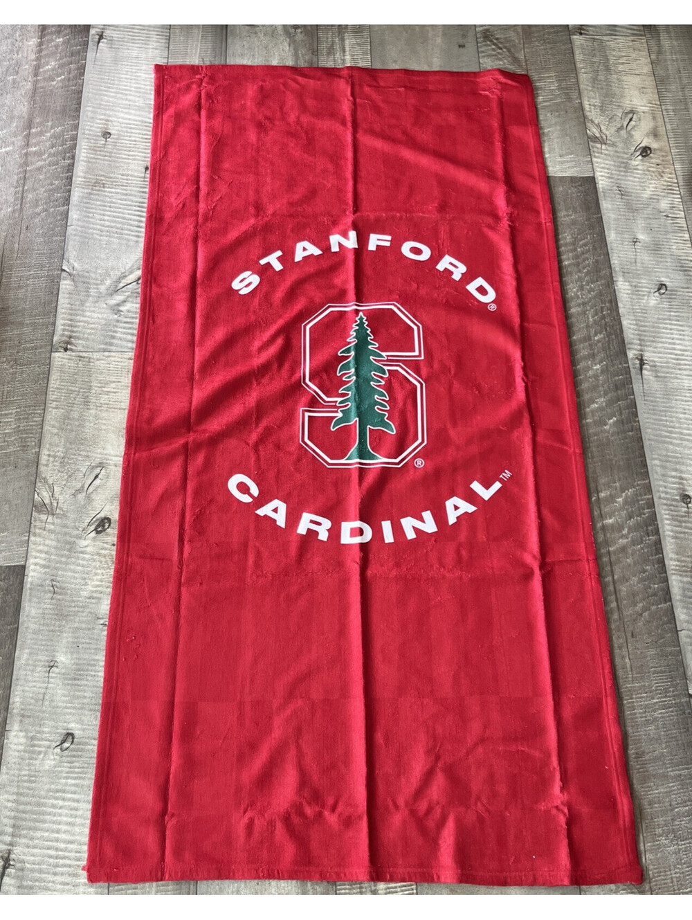 NCAA Stack Up Beach Towel (Stanford Cardinal) Large New Bay Area Gift